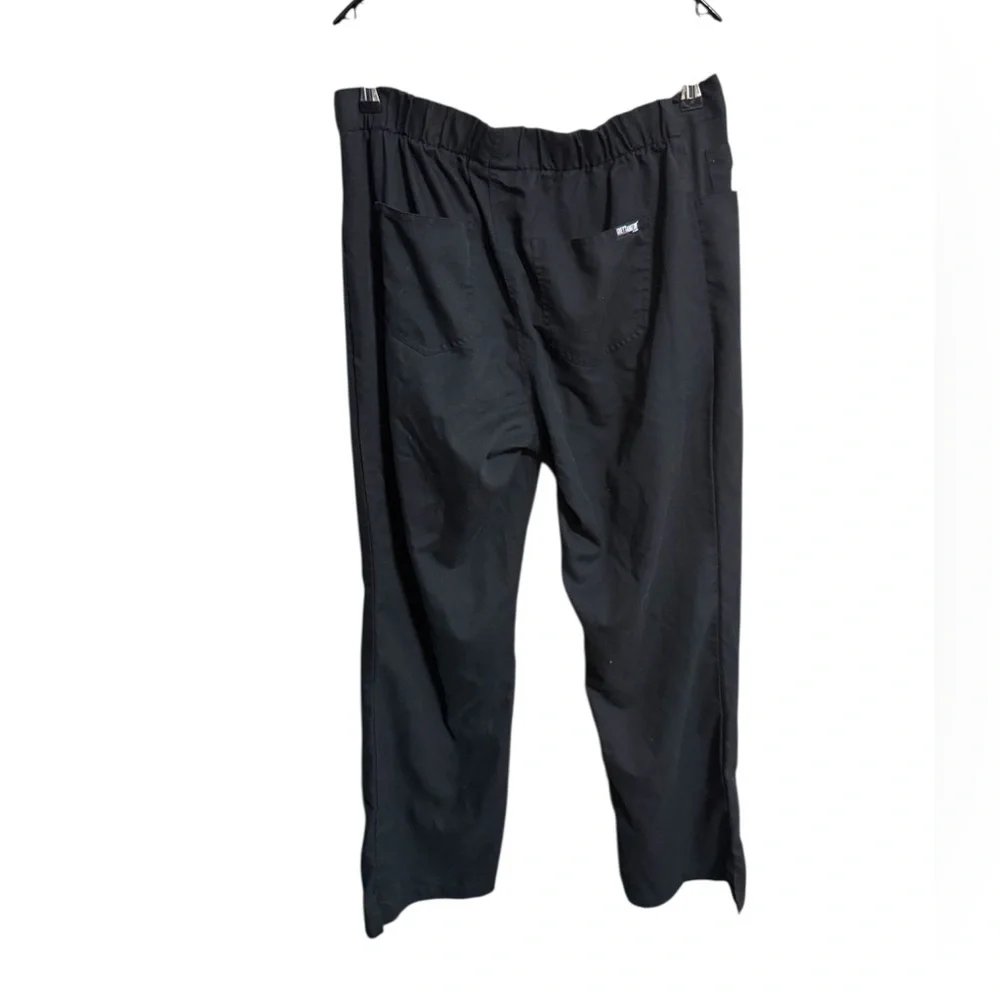 Grey's Anatomy by Barco Black Scrubs Bottoms - Picture 2 of 3